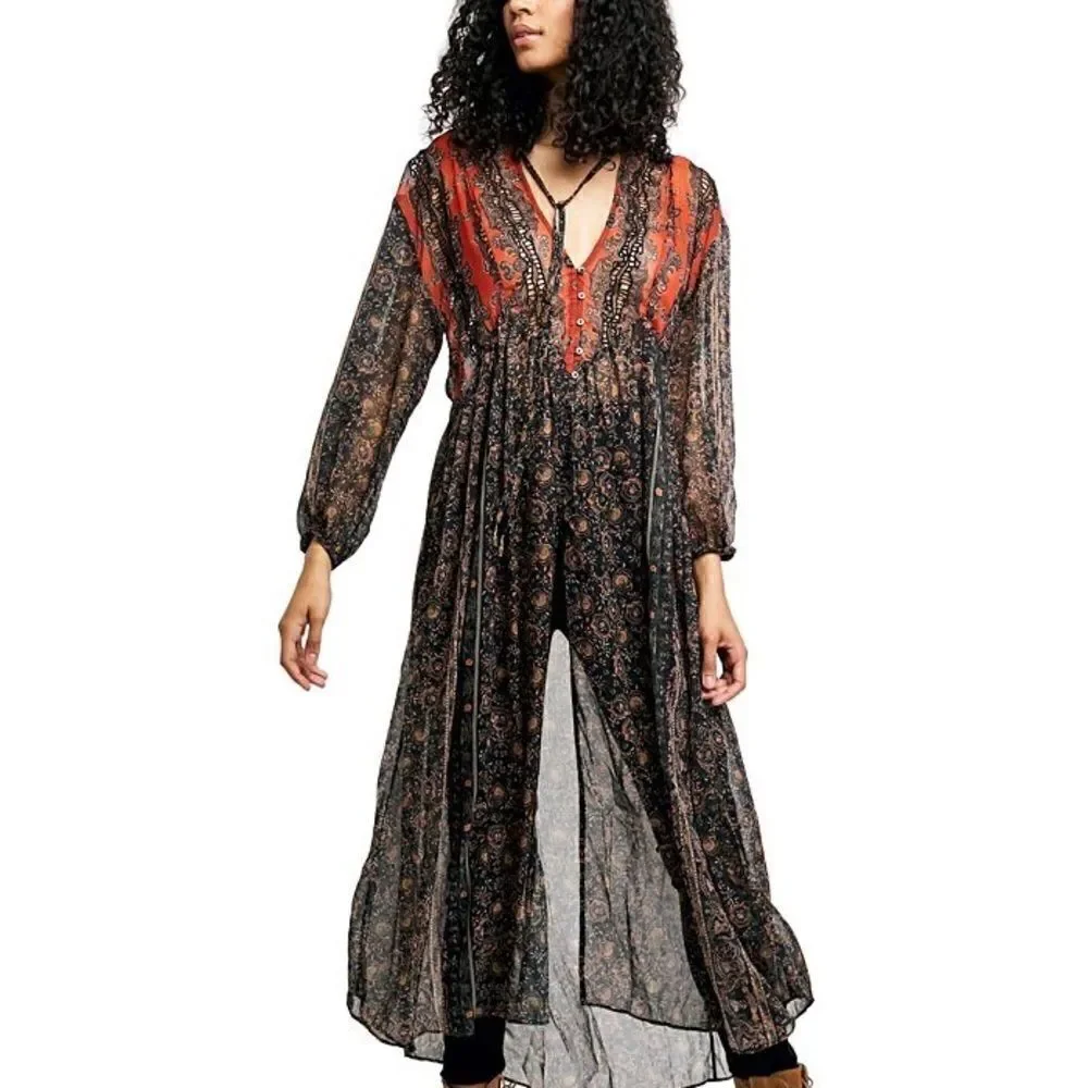 FREE PEOPLE FREE FLOWING MAXI TOP